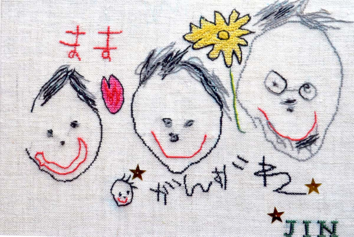 子供の絵をおしゃれに刺繍で飾る インテリアに思い出アート｜【公式